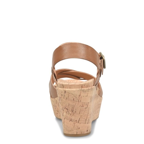 Kork Ease AVA CLASSIC in Natural Vachetta Leather. Womens size 8 US. - Picture 5 of 14